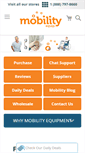 Mobile Screenshot of mobilityequip.com