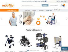 Tablet Screenshot of mobilityequip.com